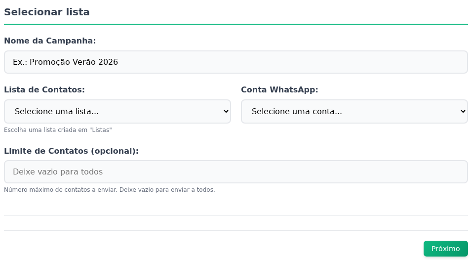 Passo Lista